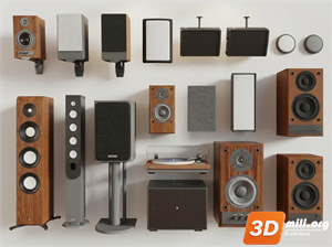 Audio tech 3D Models